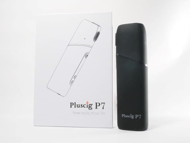 Pluscig P7（本体とパッケージ）